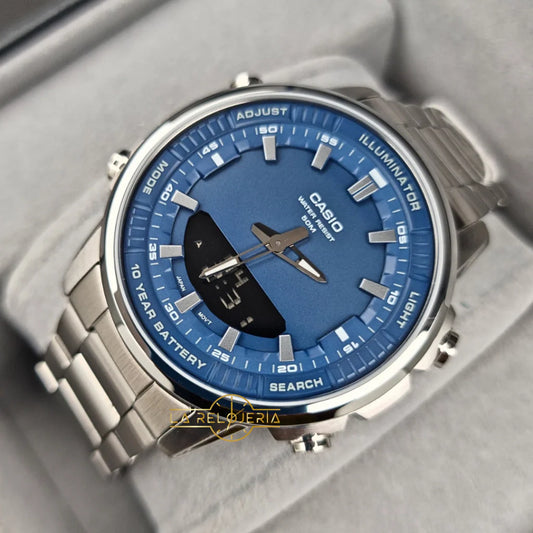 Casioo Men's Watch Stainless Steel l ساعة كاسيو للرجال من الفولاذ المقاوم للصدأ