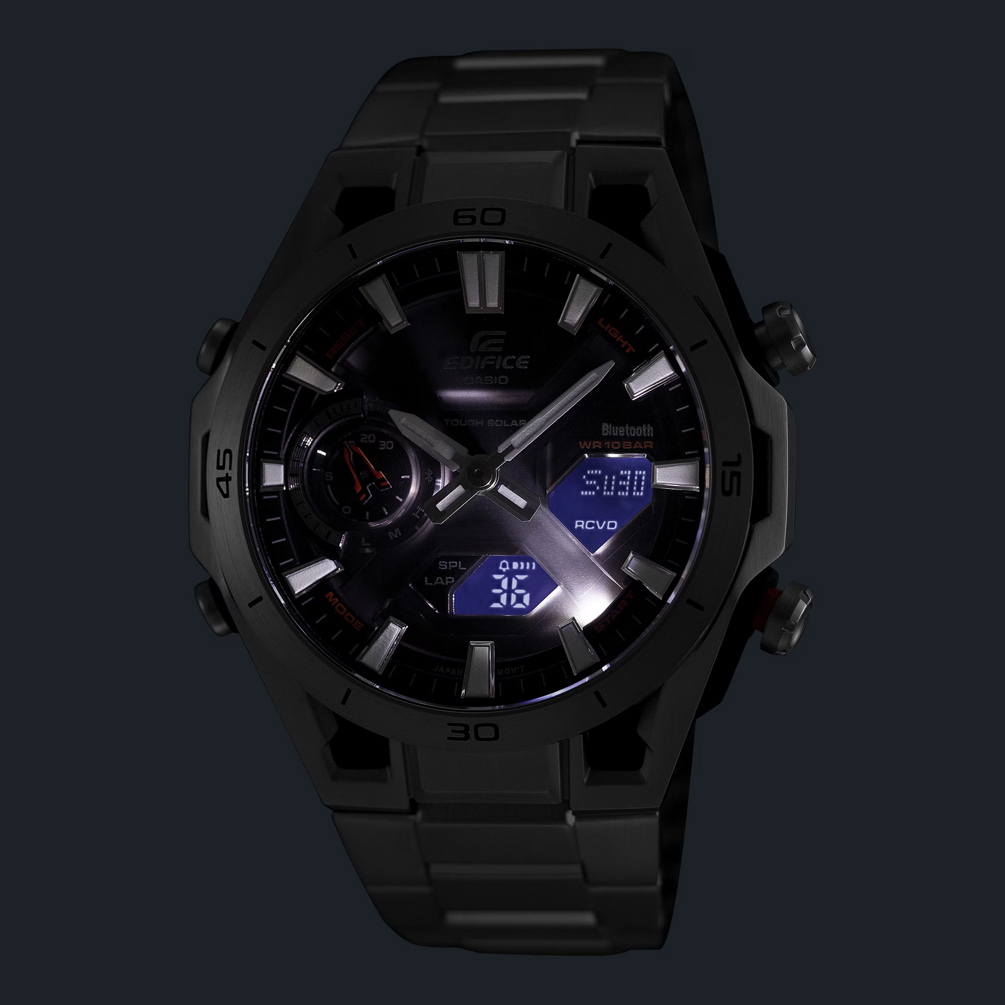 EDIFICE SMARTPHONE LINK SOSPENSIONE MEN WATCH ECB-2300D-1ADF